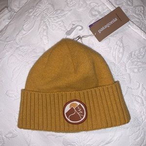 NWT Patagonia: Brodeo Hat Slow Going Patch in Cabin Gold.